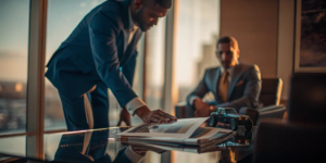 Truck accident attorneys strategize on a case to win their client more compensation.