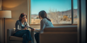 New Mexico accident attorney meeting with a client for a free consultation