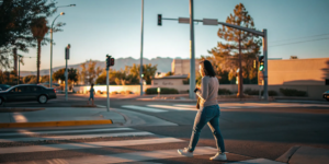 New Mexico pedestrian accident claim at an Albuquerque crosswalk