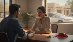 Rental car accident lawyer New Mexico consultation about coverage and injury claims